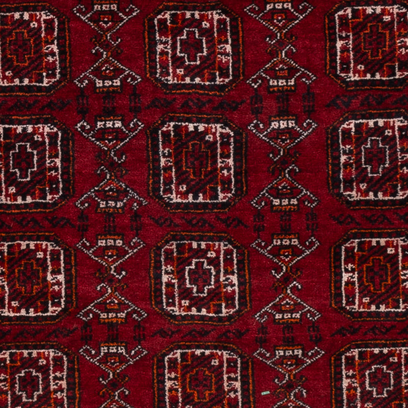 Tappeto afgano - Bukhara - 140 x 102 cm - rosso scuro