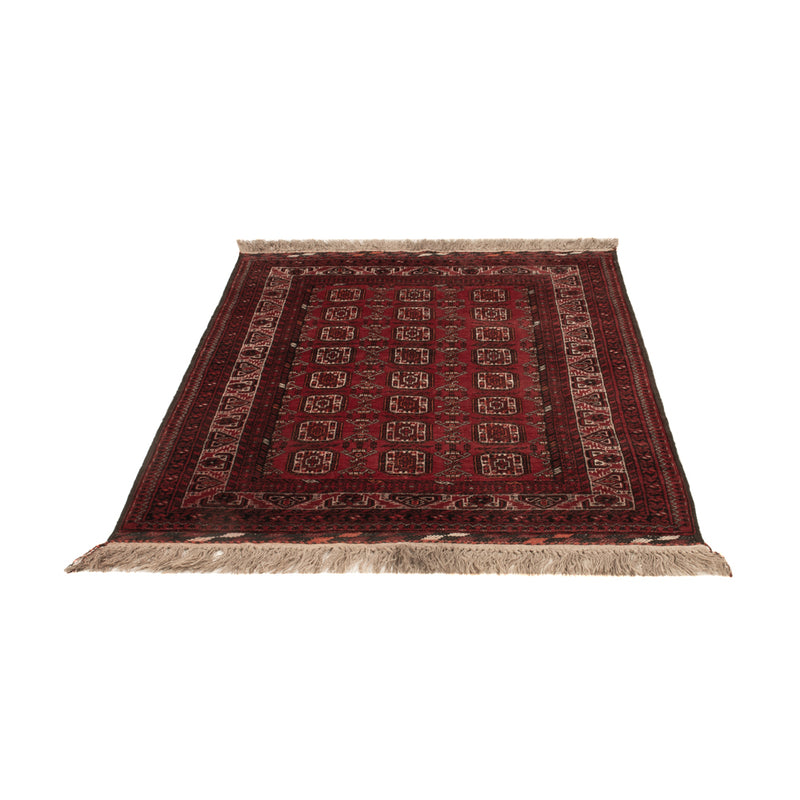 Tappeto afgano - Bukhara - 140 x 102 cm - rosso scuro