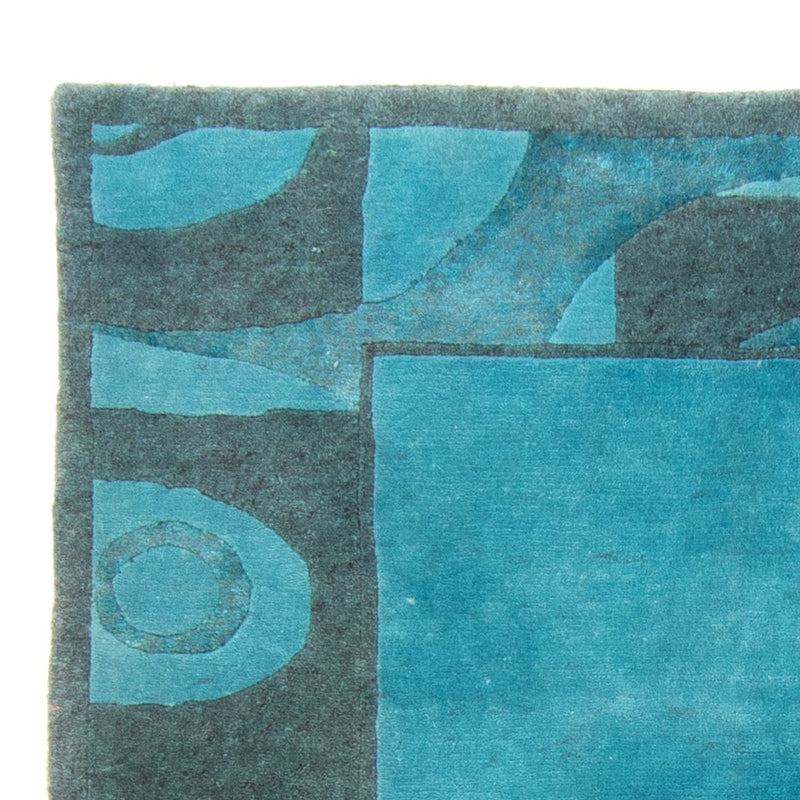 Tappeto Nepal - 230 x 160 cm - blu chiaro