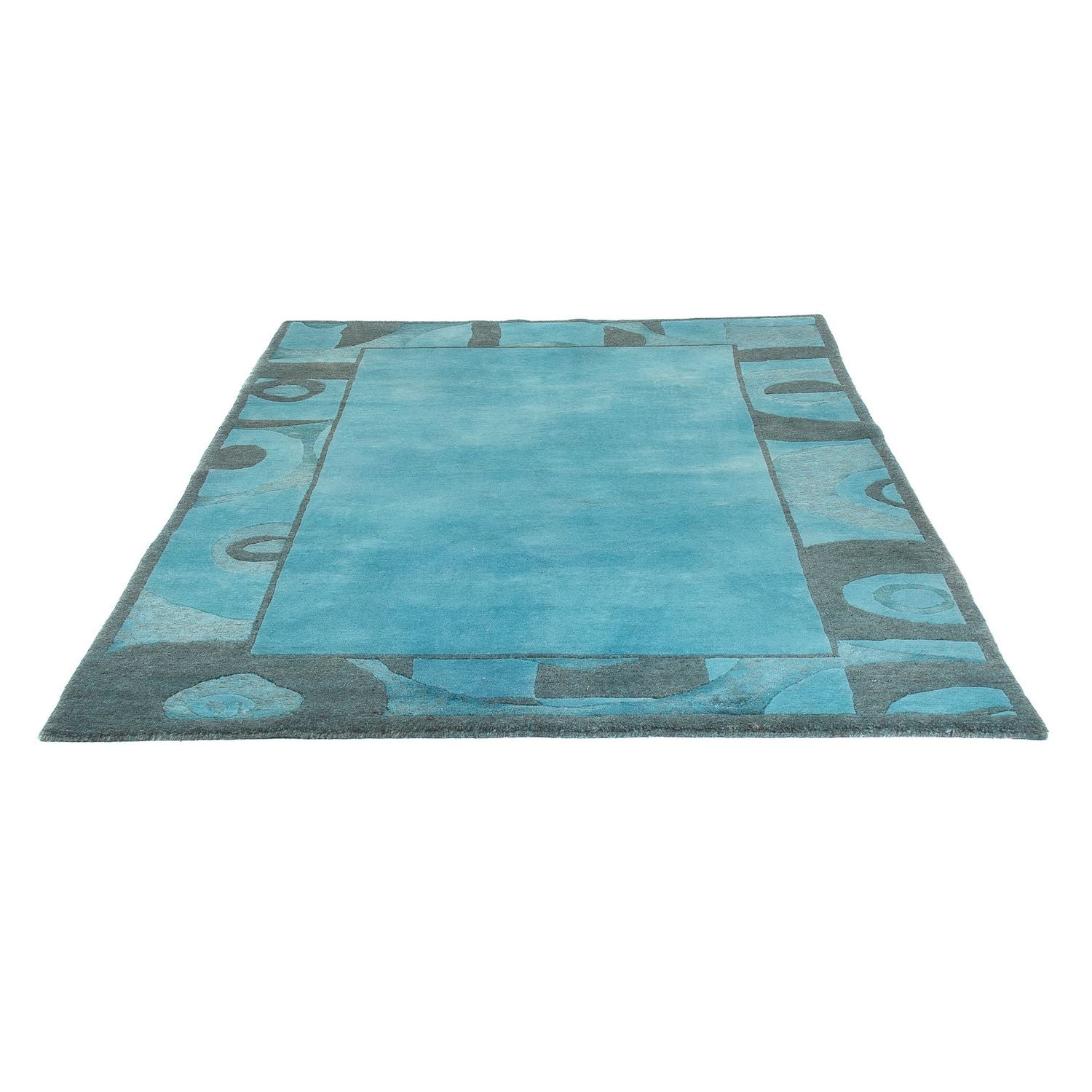Tappeto Nepal - 230 x 160 cm - blu chiaro