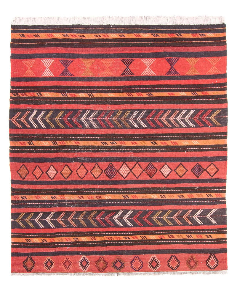 Tappeto Kelim - Vecchio - 190 x 160 cm - multicolore