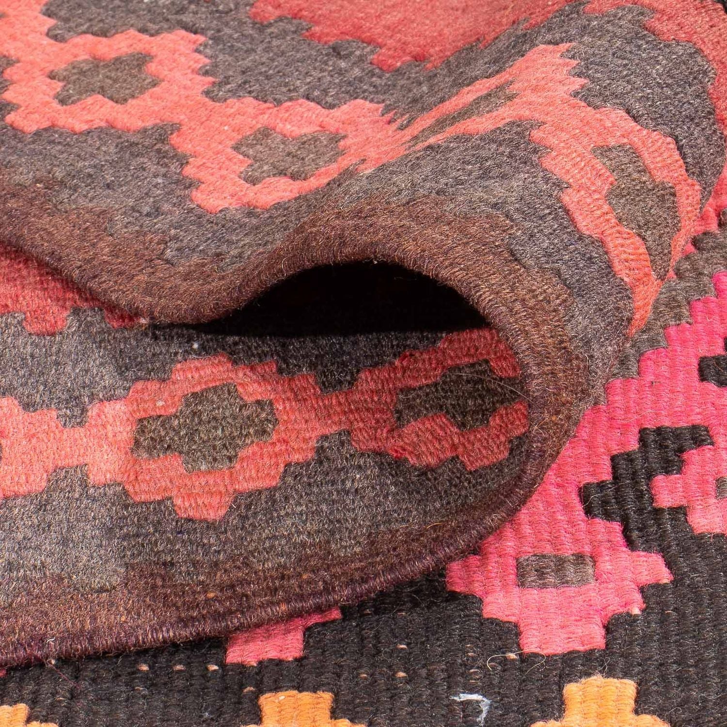 Tappeto corsia Tappeto Kelim - Vecchio - 330 x 160 cm - multicolore