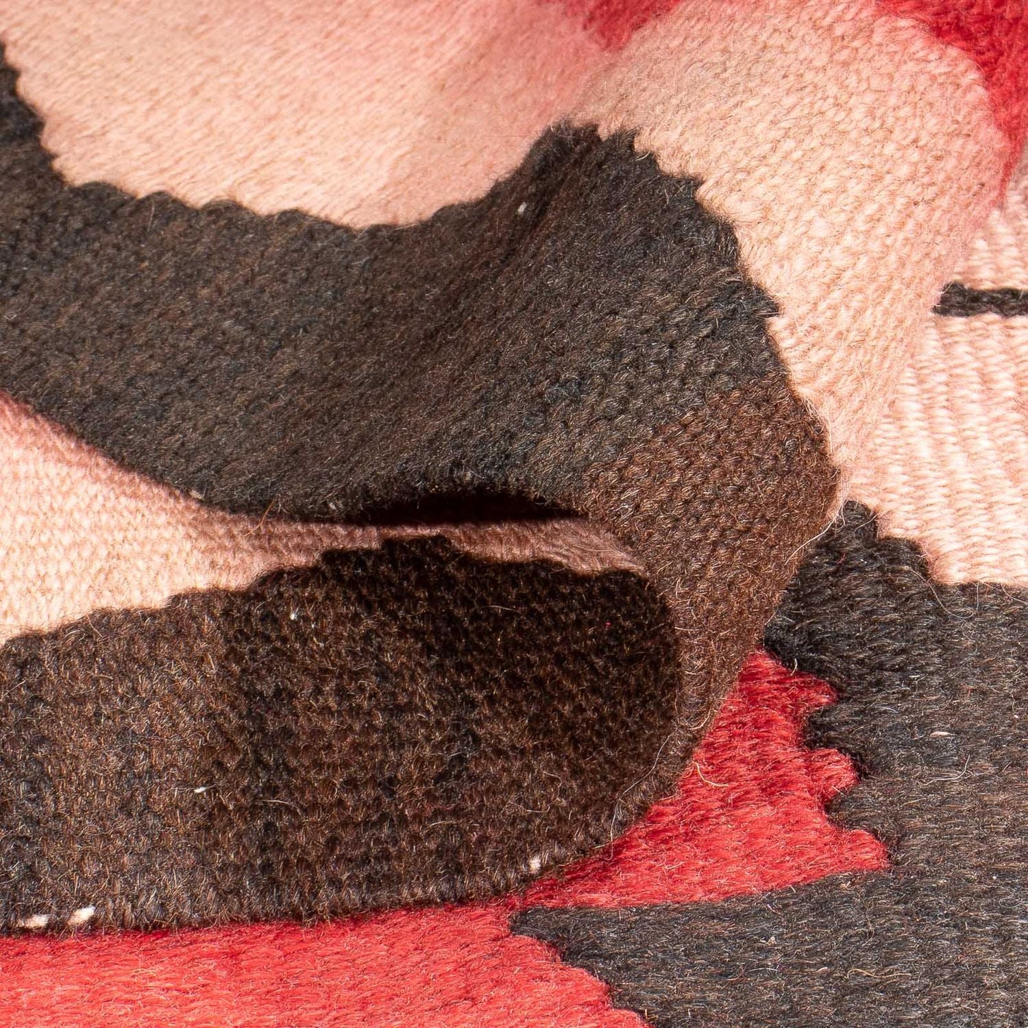 Tappeto corsia Tappeto Kelim - Vecchio - 387 x 160 cm - multicolore