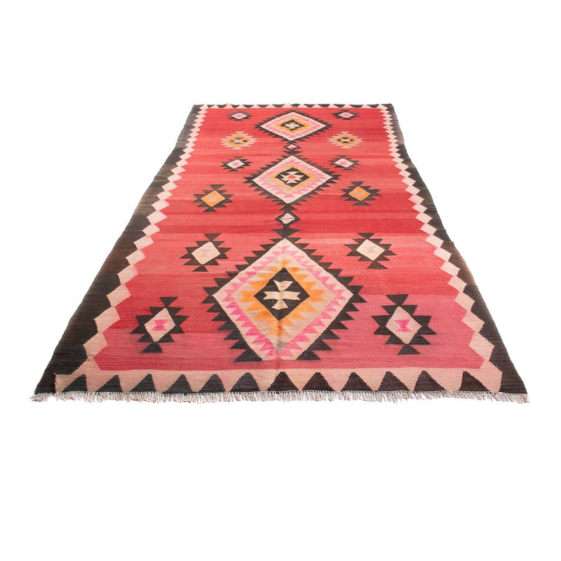 Tappeto corsia Tappeto Kelim - Vecchio - 387 x 160 cm - multicolore