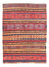 Tappeto Kelim - Vecchio - 210 x 150 cm - multicolore