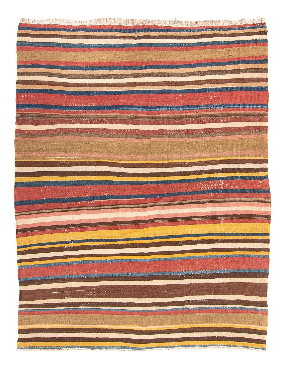 Tappeto Kelim - Vecchio - 215 x 172 cm - multicolore