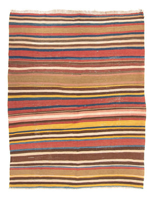Tappeto Kelim - Vecchio - 215 x 172 cm - multicolore