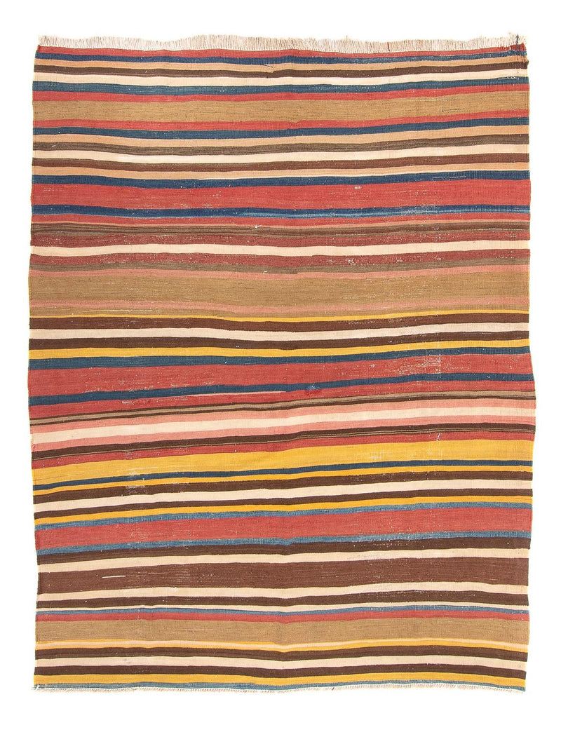 Tappeto Kelim - Vecchio - 215 x 172 cm - multicolore