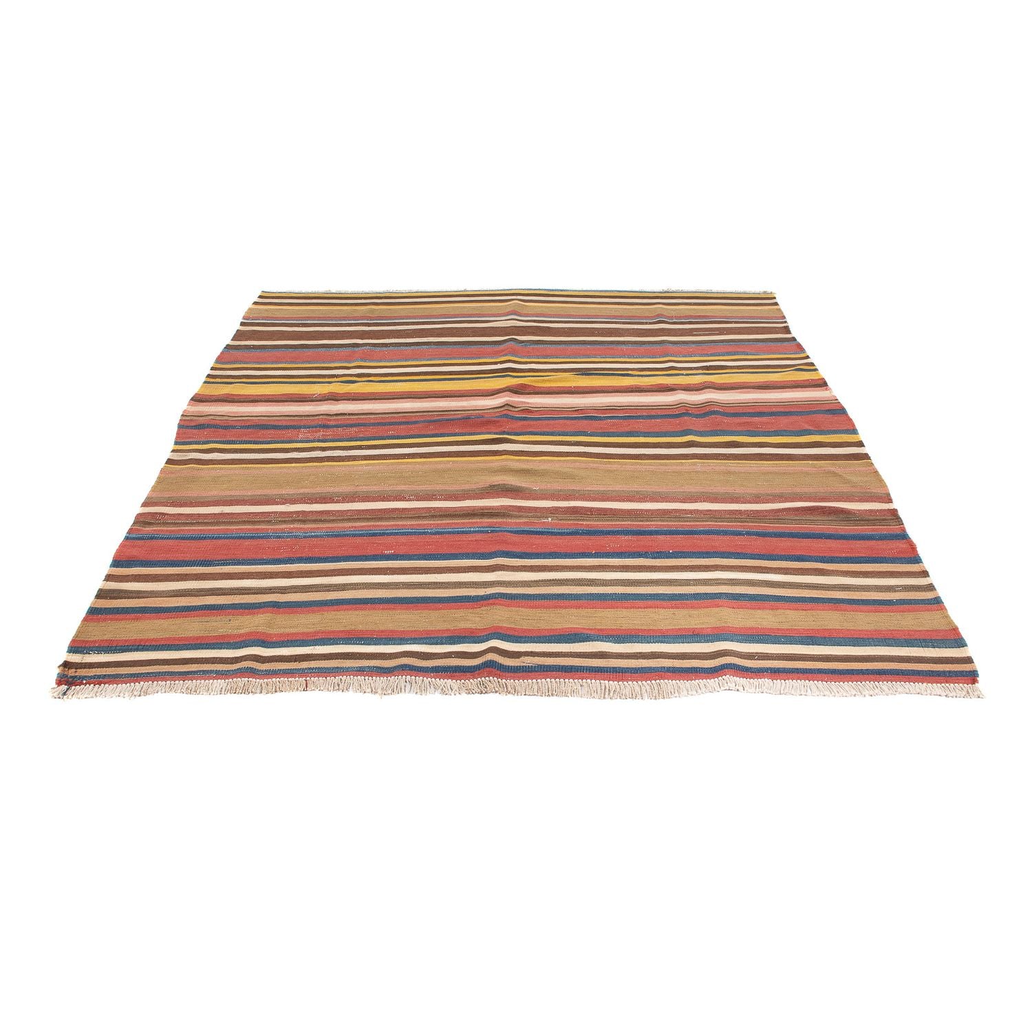 Tappeto Kelim - Vecchio - 215 x 172 cm - multicolore