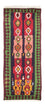 Tappeto corsia Tappeto Kelim - Vecchio - 275 x 110 cm - multicolore