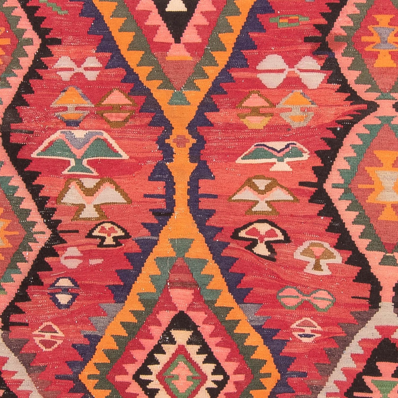 Tappeto corsia Tappeto Kelim - Vecchio - 310 x 165 cm - multicolore