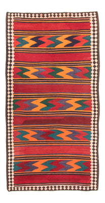 Tappeto corsia Tappeto Kelim - Vecchio - 315 x 170 cm - multicolore