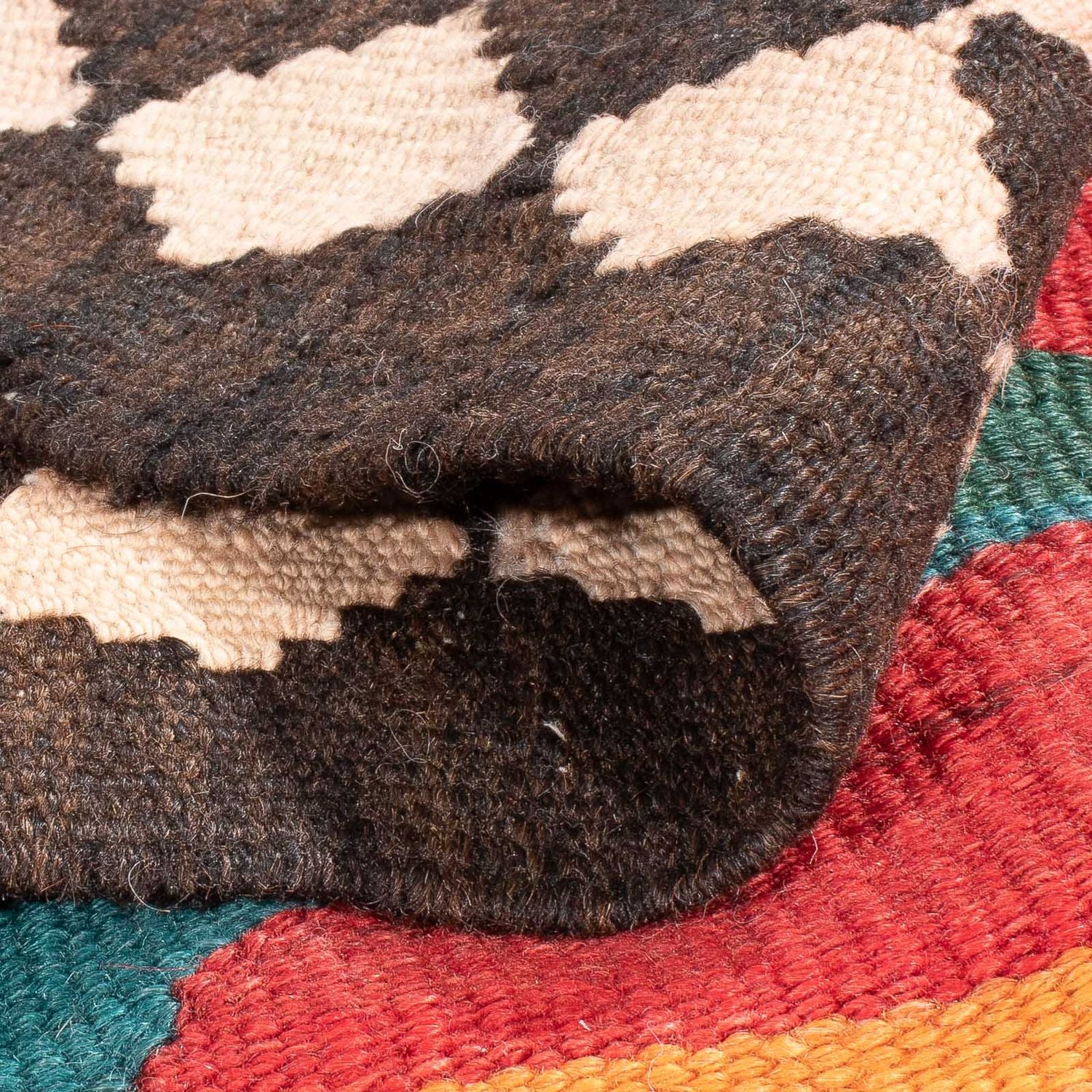 Tappeto corsia Tappeto Kelim - Vecchio - 315 x 170 cm - multicolore