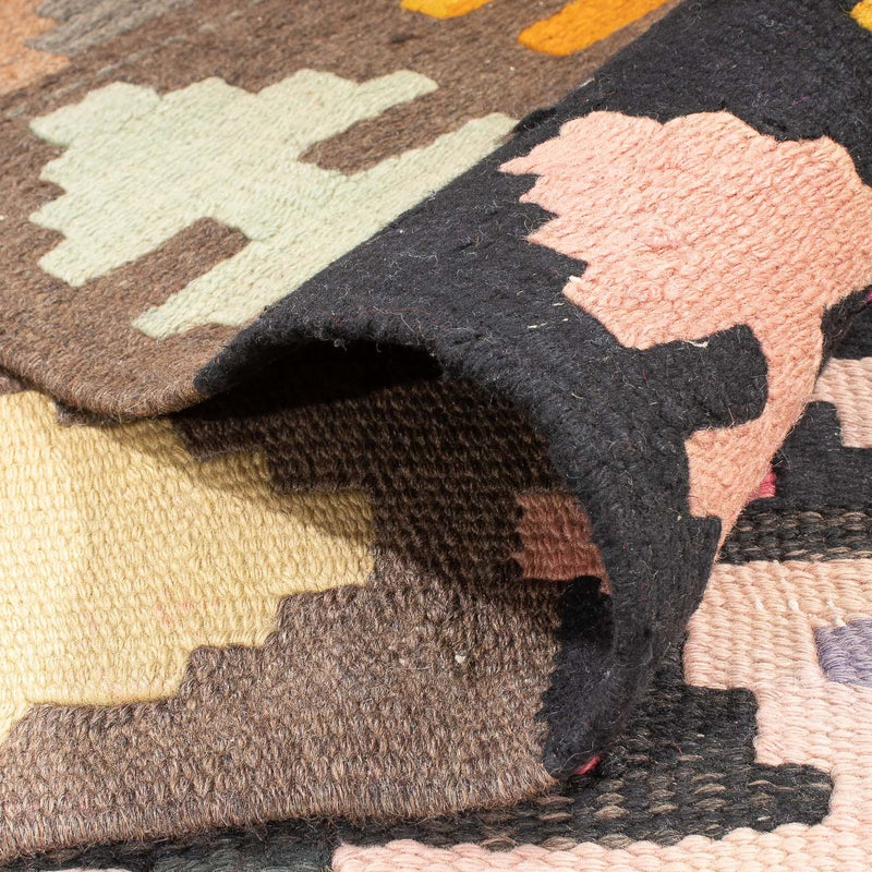 Tappeto corsia Tappeto Kelim - Vecchio - 360 x 147 cm - multicolore