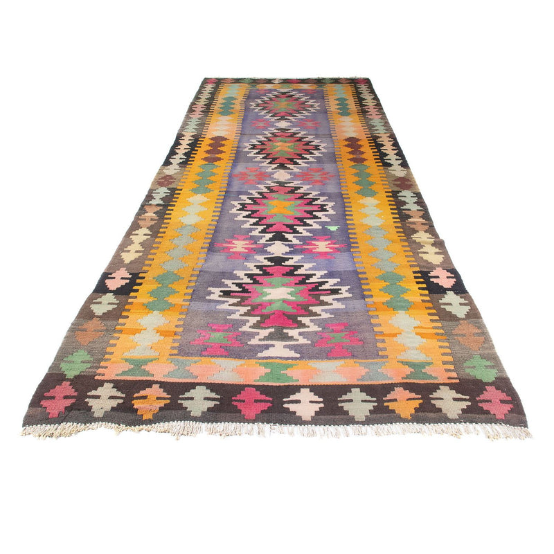 Tappeto corsia Tappeto Kelim - Vecchio - 360 x 147 cm - multicolore