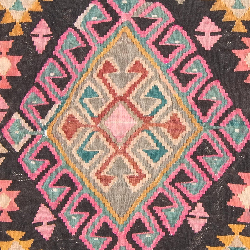 Tappeto corsia Tappeto Kelim - Vecchio - 347 x 150 cm - multicolore