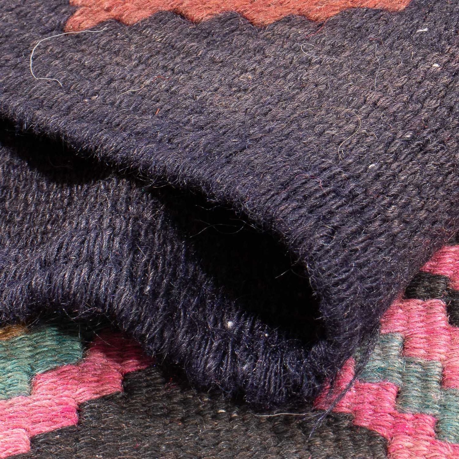 Tappeto corsia Tappeto Kelim - Vecchio - 347 x 150 cm - multicolore