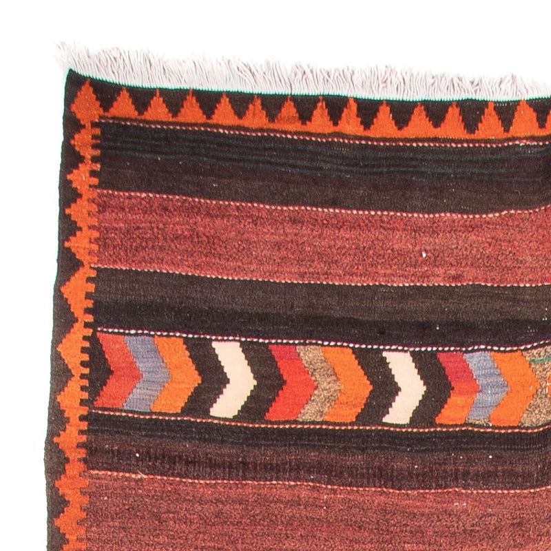 Tappeto corsia Tappeto Kelim - Vecchio - 433 x 160 cm - multicolore