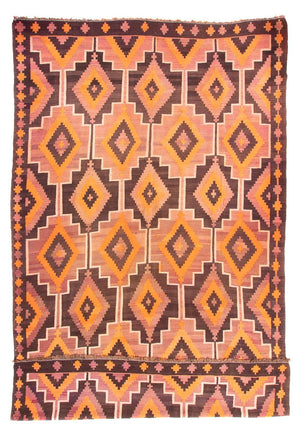 Tappeto Kelim - Vecchio - 460 x 280 cm - multicolore