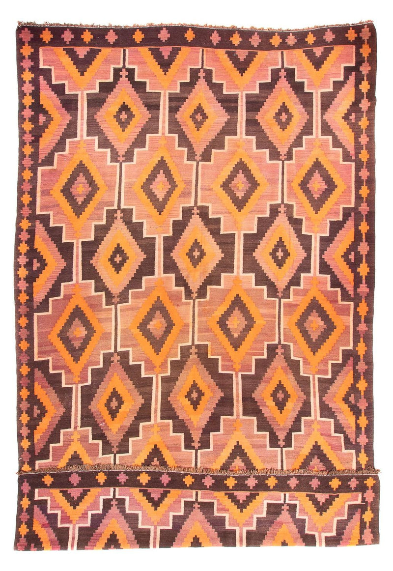 Tappeto Kelim - Vecchio - 460 x 280 cm - multicolore
