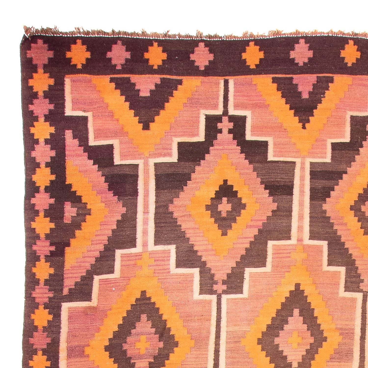 Tappeto Kelim - Vecchio - 460 x 280 cm - multicolore