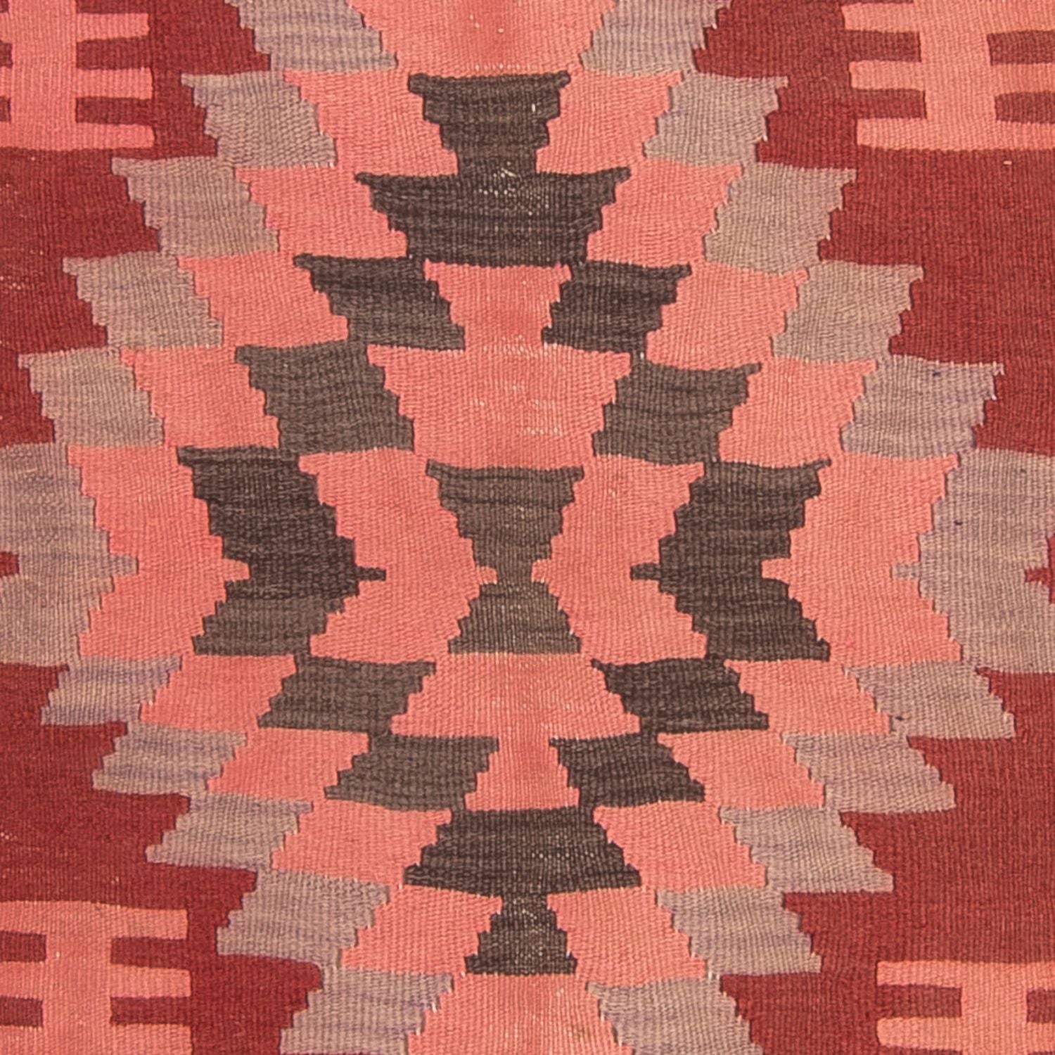 Tappeto corsia Tappeto Kelim - Vecchio - 270 x 110 cm - multicolore