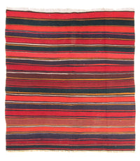 Tappeto Kelim - Vecchio quadrato  - 215 x 190 cm - multicolore