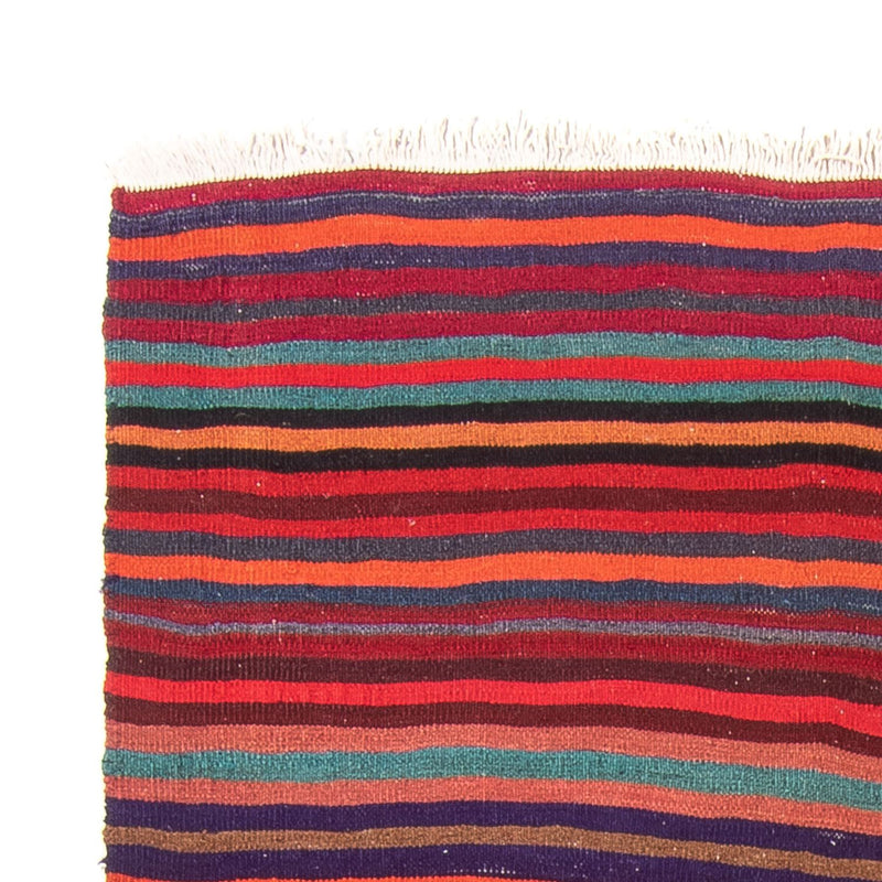 Tappeto corsia Tappeto Kelim - Vecchio - 300 x 122 cm - multicolore