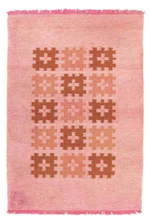 Tappeto Kelim - Tendenza - 179 x 117 cm - rosa