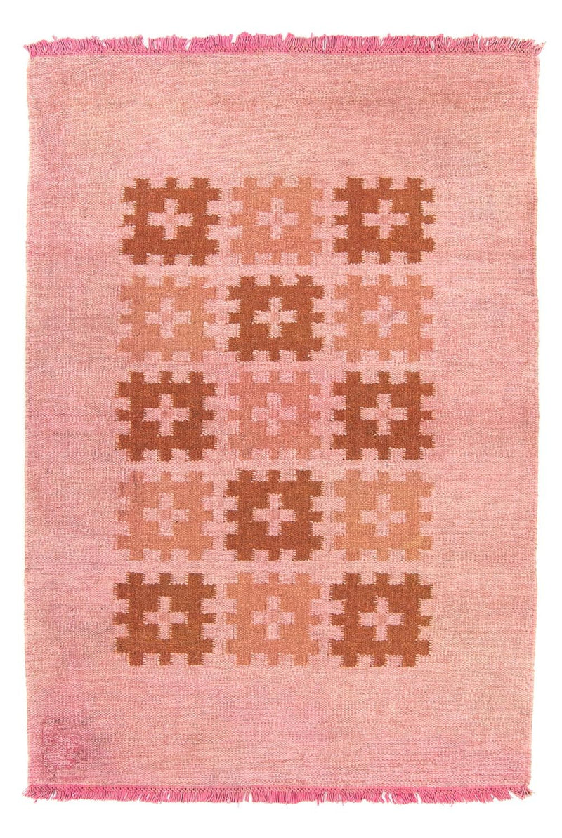 Tappeto Kelim - Tendenza - 179 x 117 cm - rosa