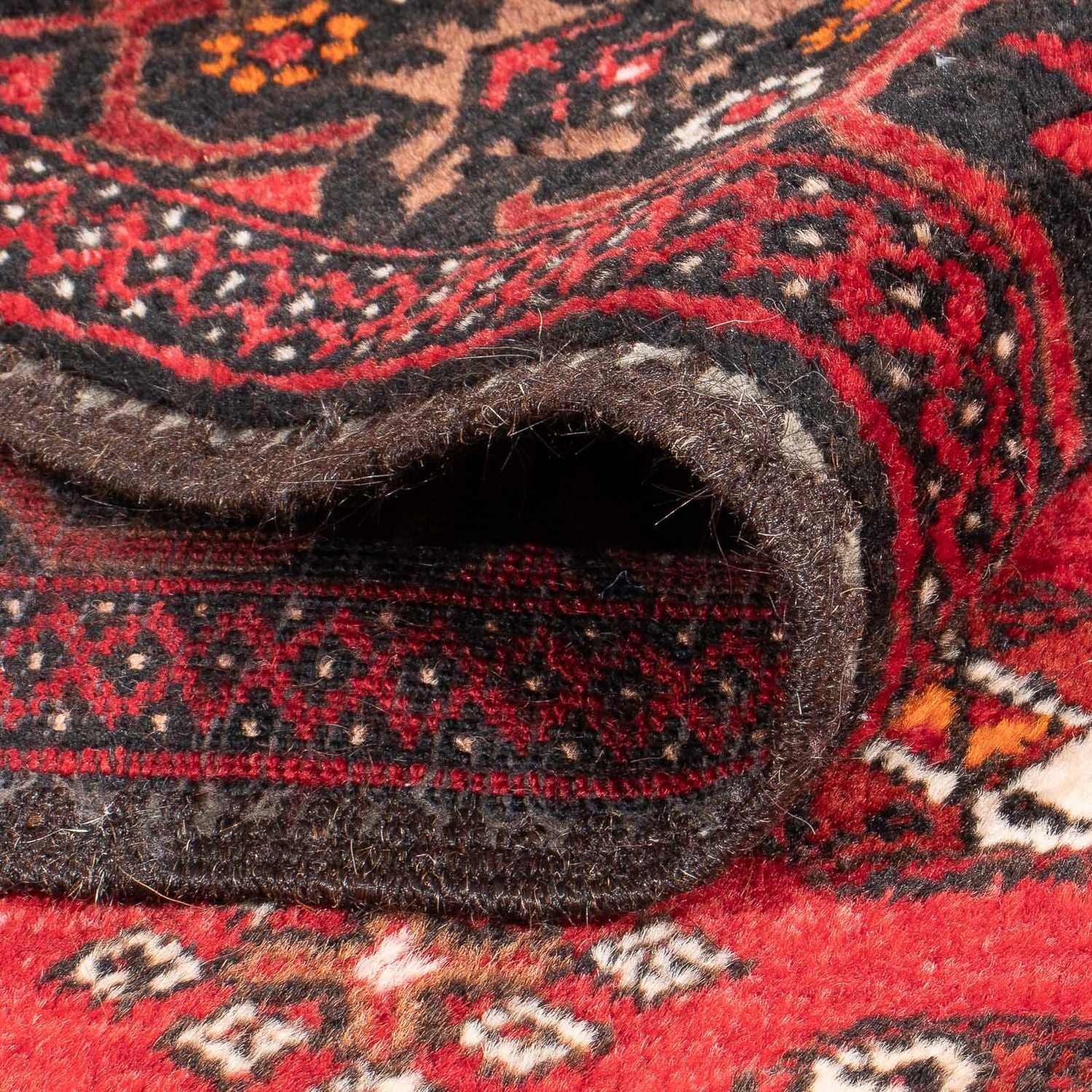 Tappeto corsia Tappeto Belutsch - 198 x 110 cm - rosso