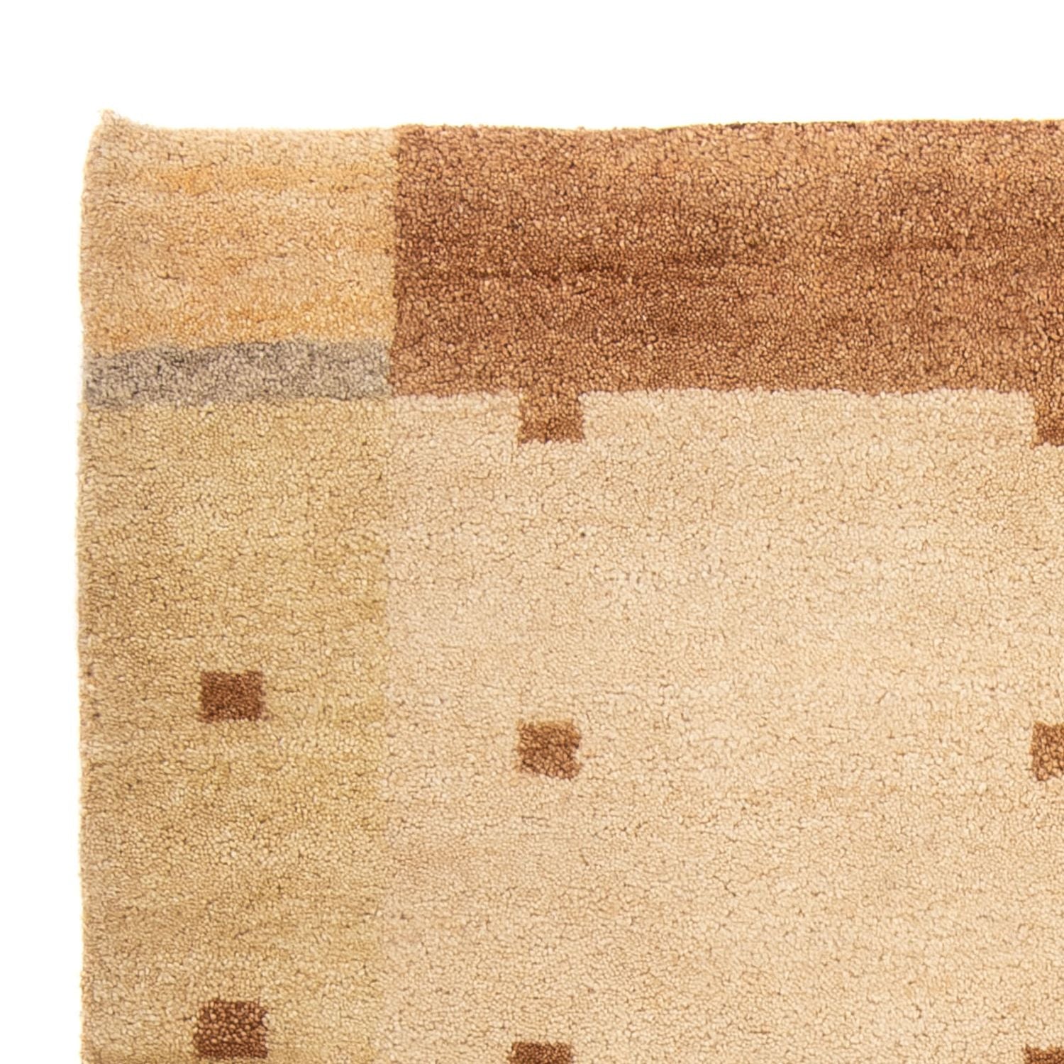 Tappeto Gabbeh - Indus - 158 x 105 cm - beige