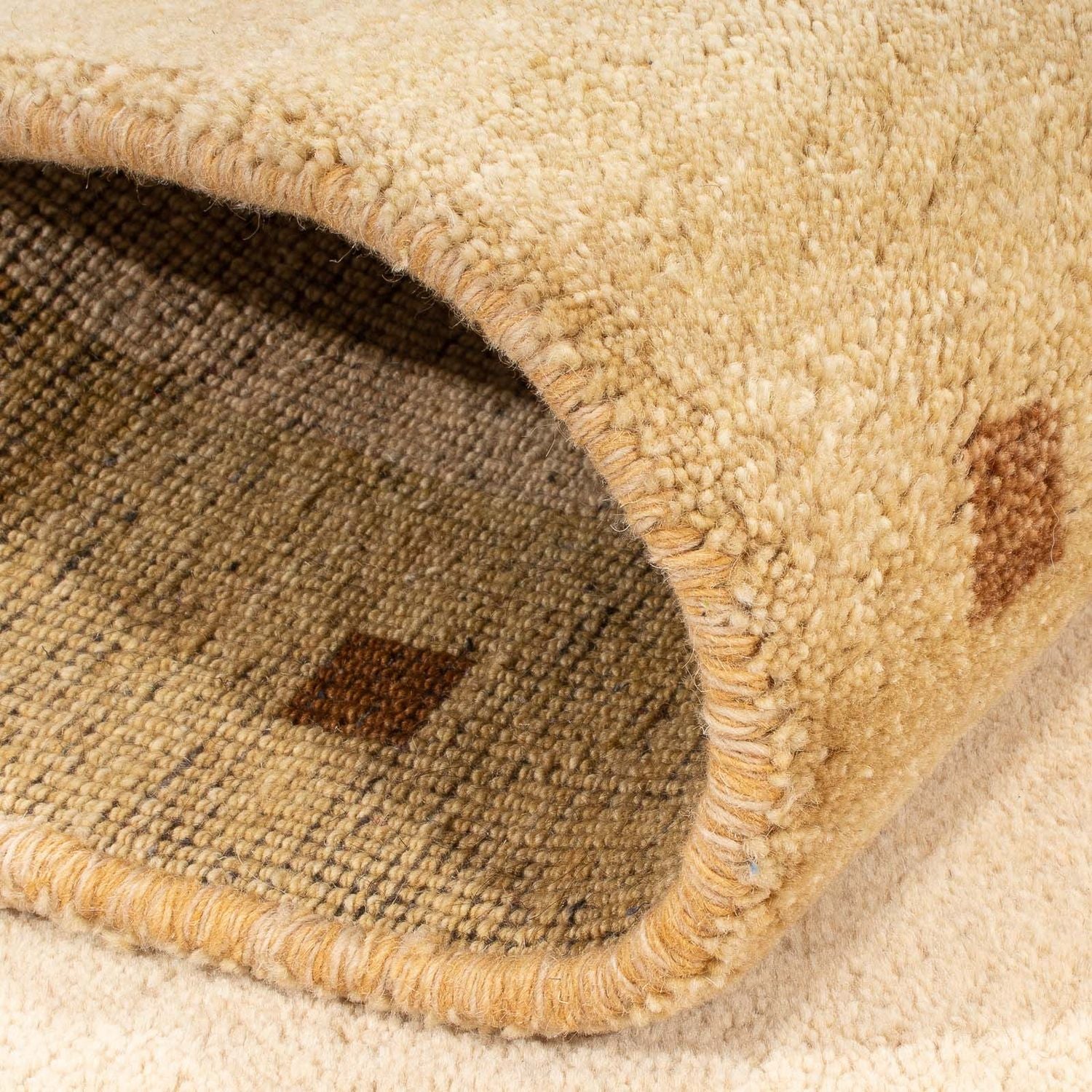 Tappeto Gabbeh - Indus - 158 x 105 cm - beige