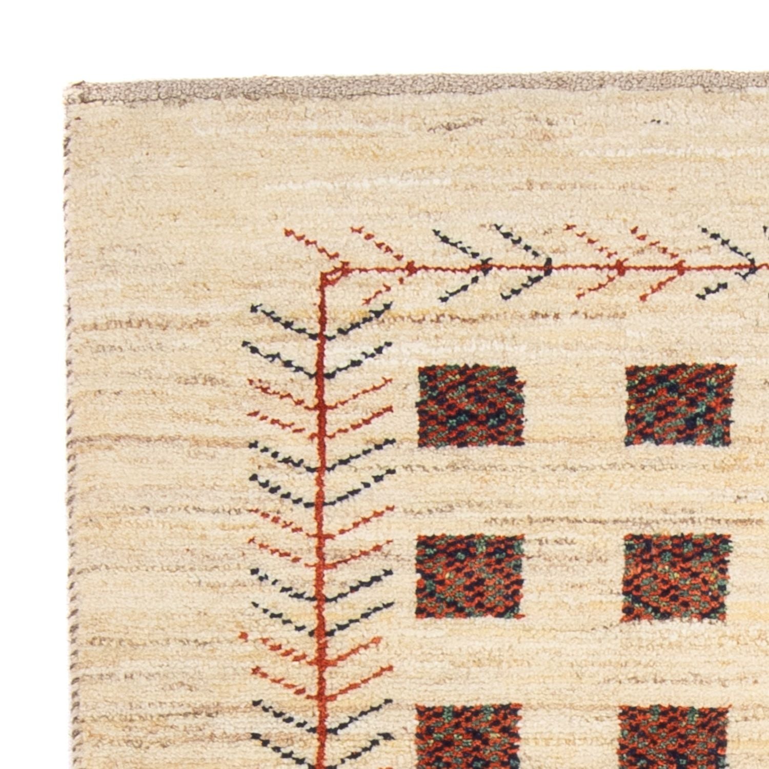 Tappeto Gabbeh - Persero - 135 x 84 cm - beige