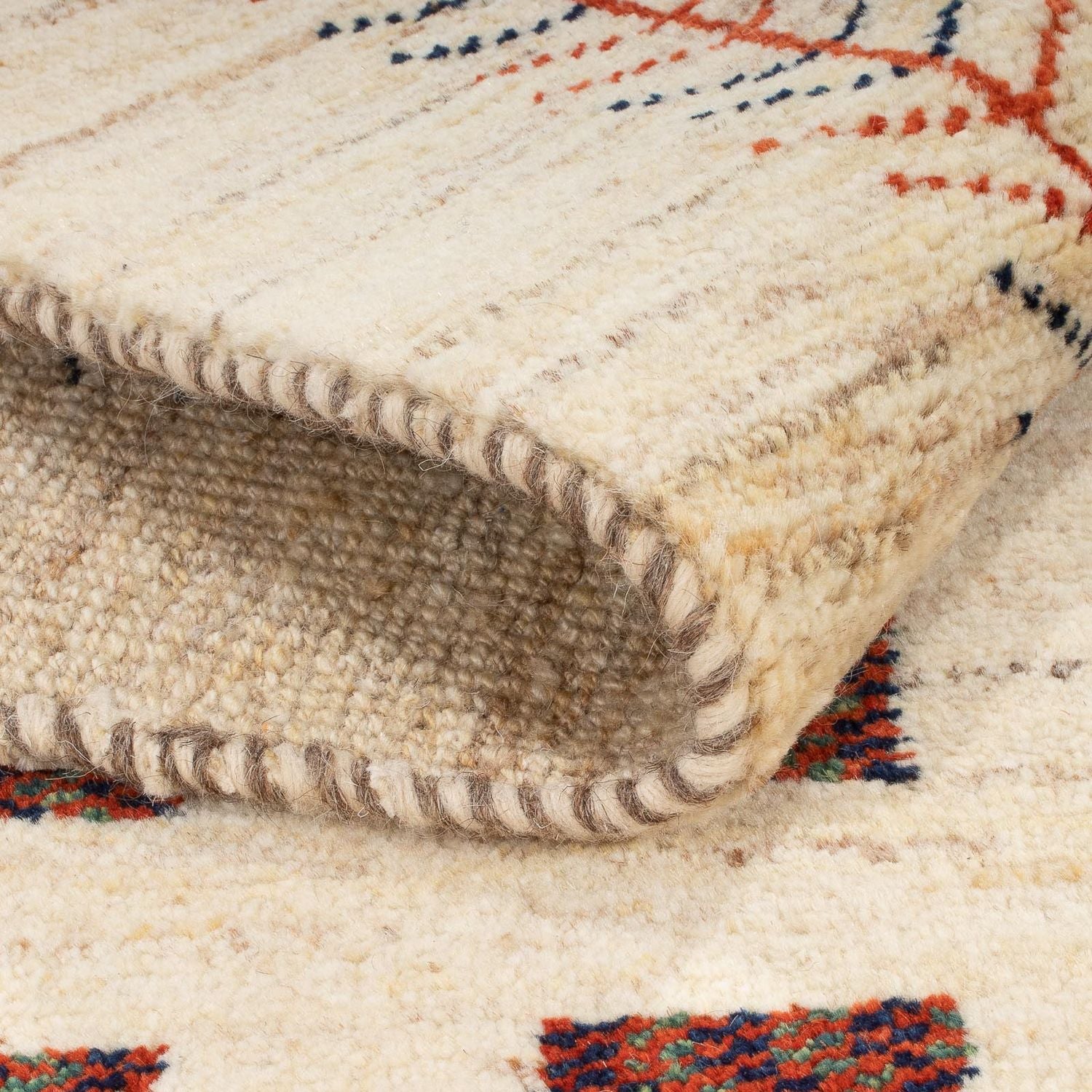 Tappeto Gabbeh - Persero - 135 x 84 cm - beige