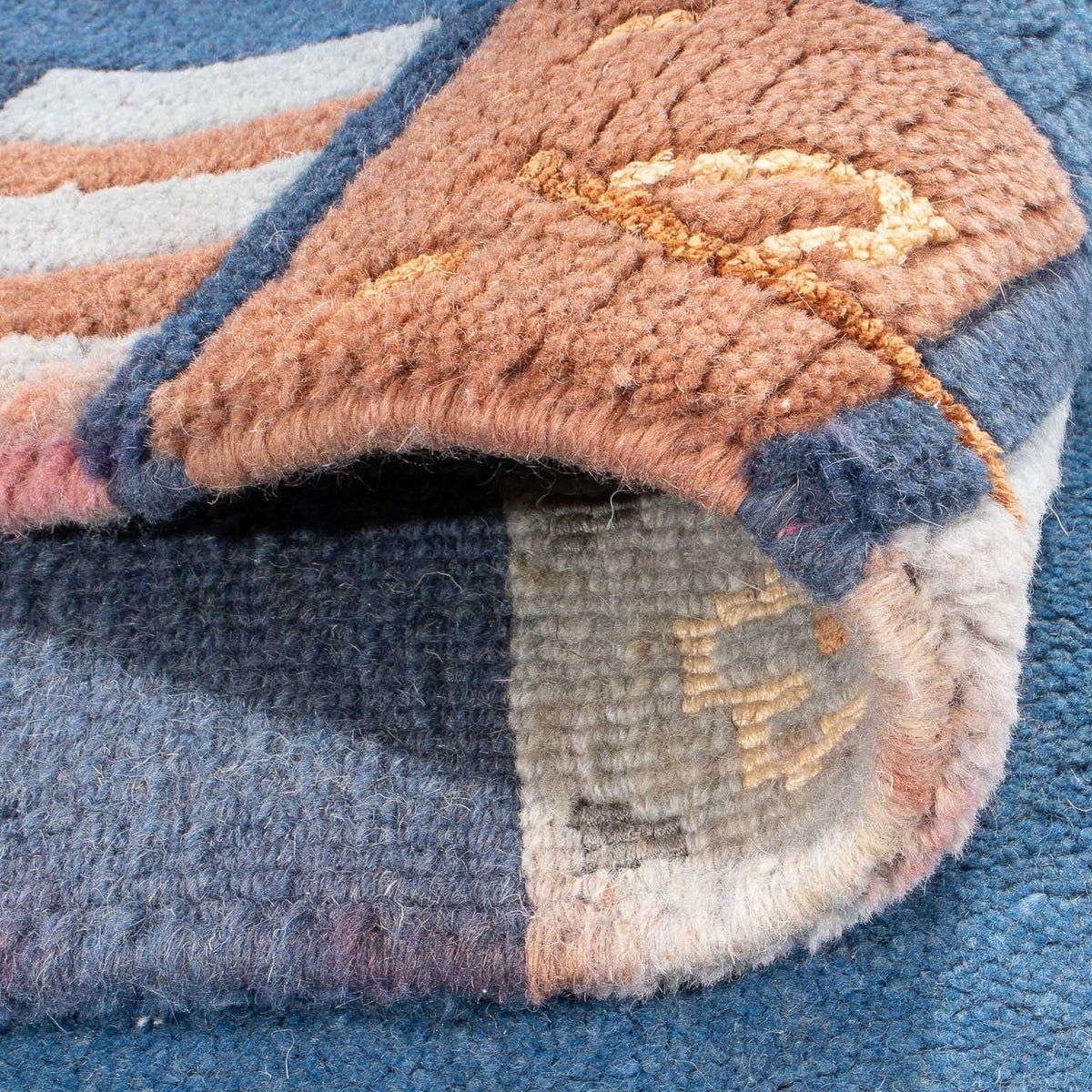 Tappeto Nepal - 160 x 90 cm - blu