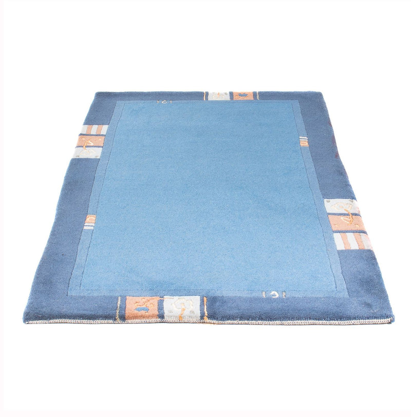 Tappeto Nepal - 160 x 90 cm - blu