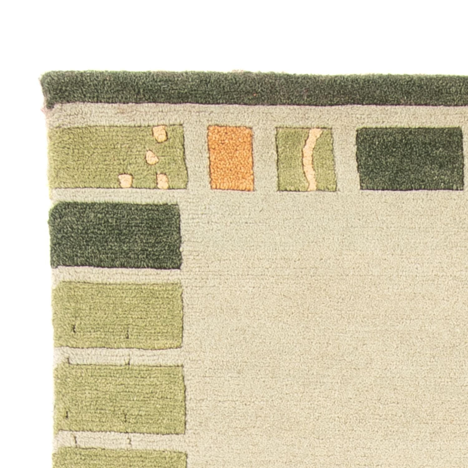 Tappeto Nepal - 140 x 70 cm - verde oliva