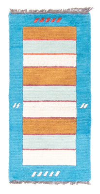 Tappeto Nepal - 140 x 70 cm - turchese