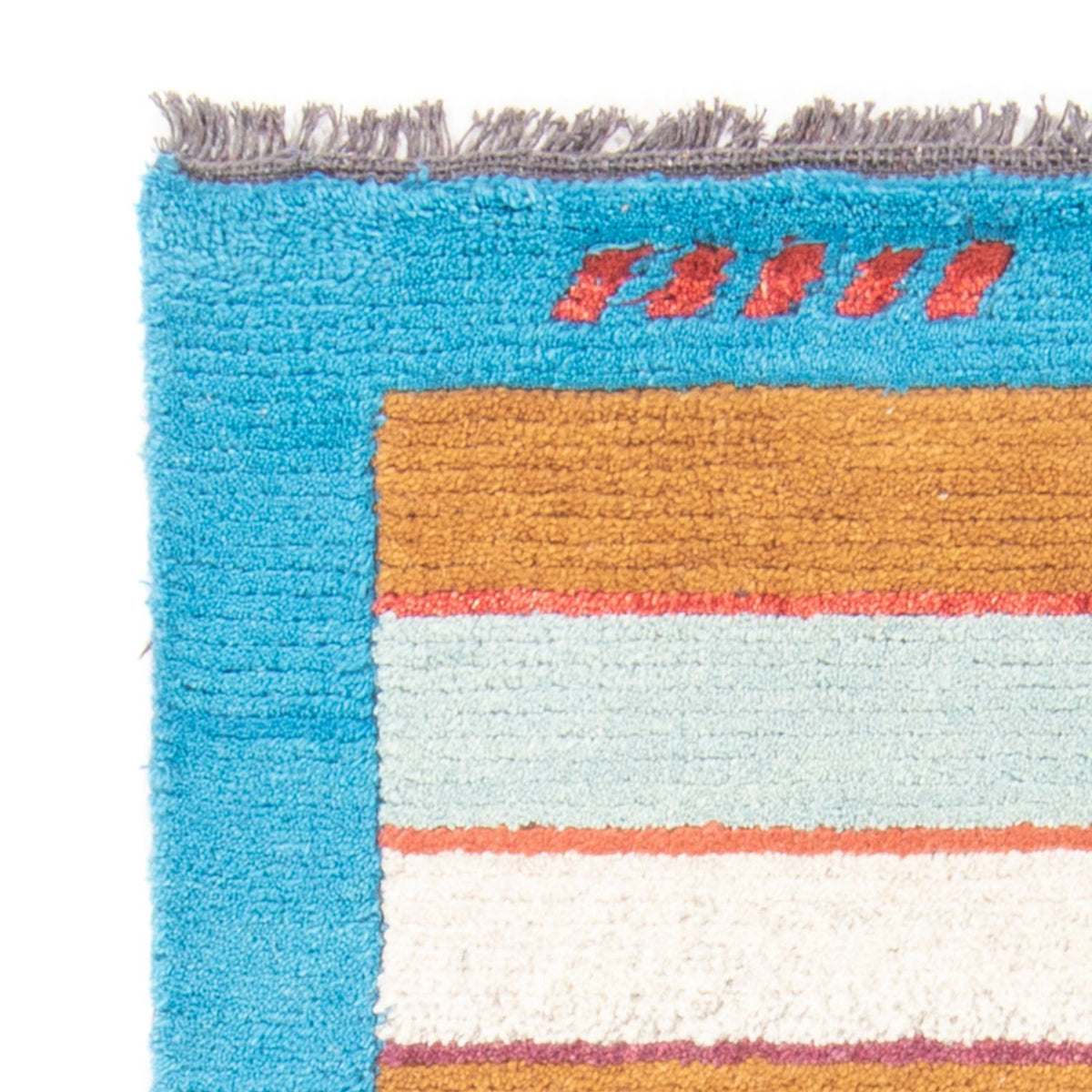 Tappeto Nepal - 140 x 70 cm - turchese