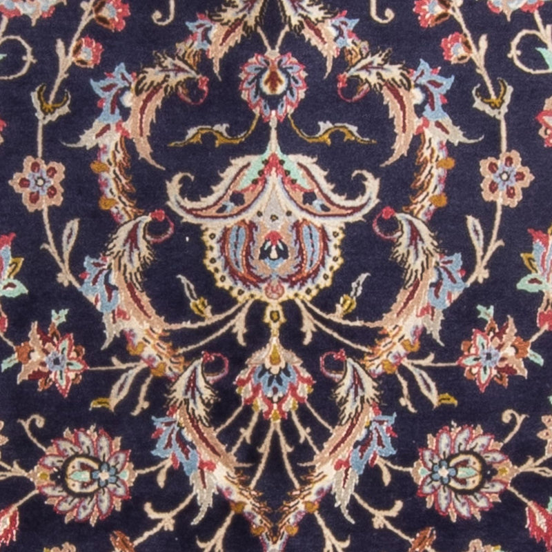 Tappeto Persero - Isfahan - Premio - 170 x 110 cm - blu scuro