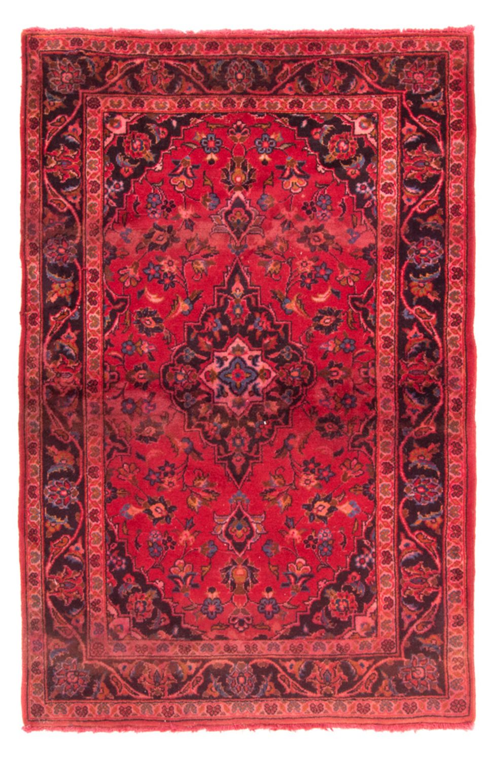 Tappeto Persero - Keshan - 155 x 100 cm - rosso