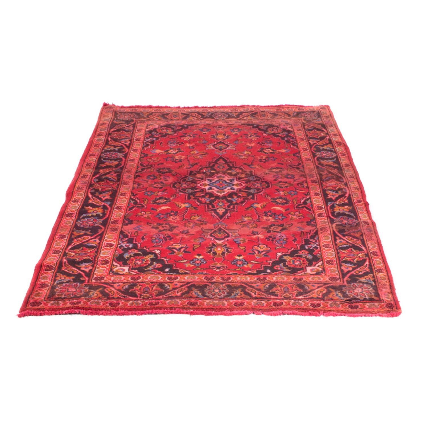 Tappeto Persero - Keshan - 155 x 100 cm - rosso