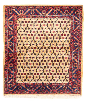 Tappeto Persero - Nomade quadrato  - 147 x 131 cm - beige