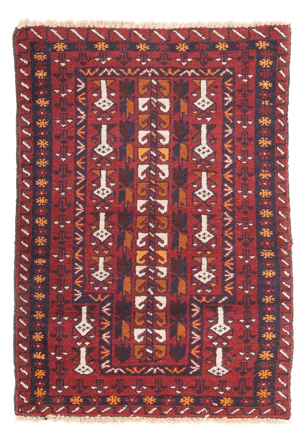 Tappeto Belutsch - 126 x 80 cm - multicolore