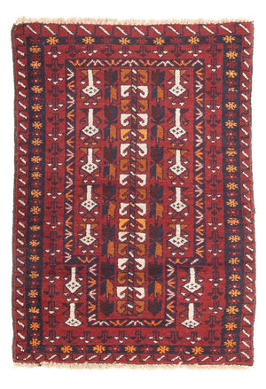 Tappeto Belutsch - 126 x 80 cm - multicolore