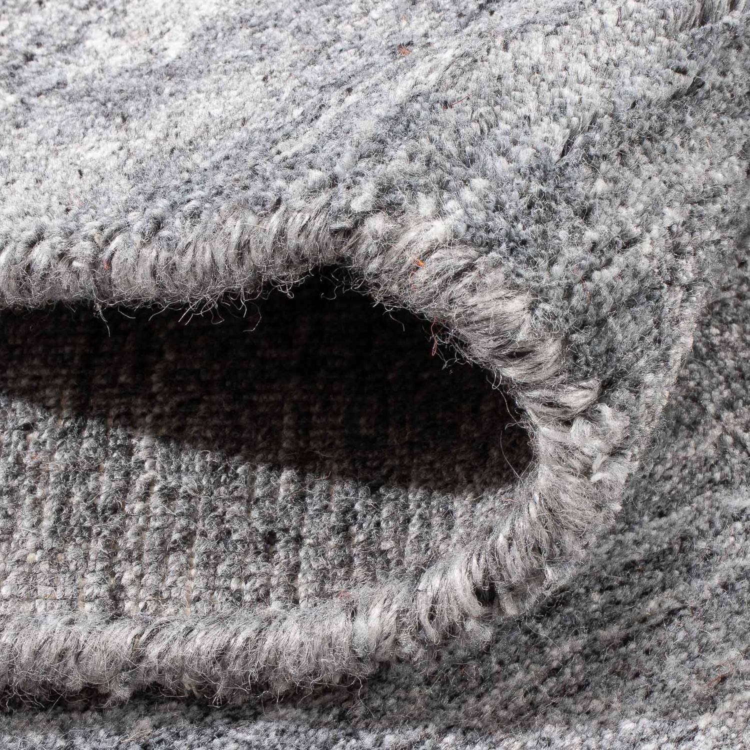 Tappeto Gabbeh - Loribaft Softy - 150 x 83 cm - grigio
