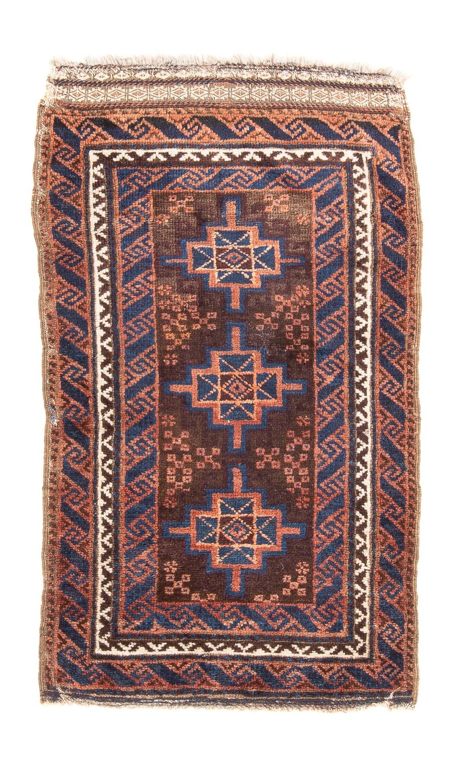 Tappeto Belutsch - 103 x 58 cm - marrone