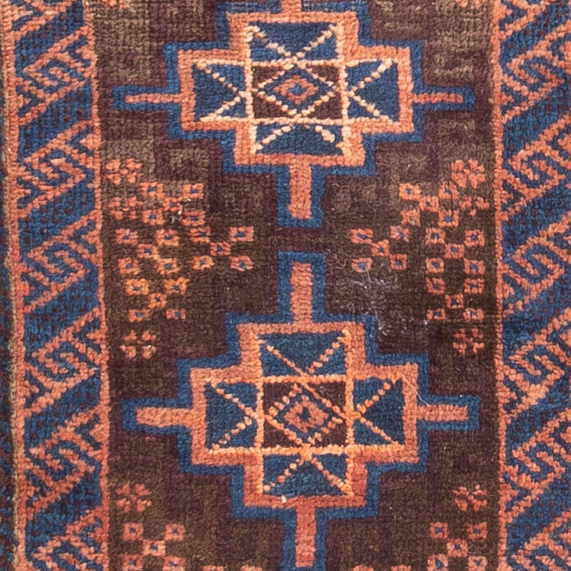 Tappeto Belutsch - 103 x 58 cm - marrone