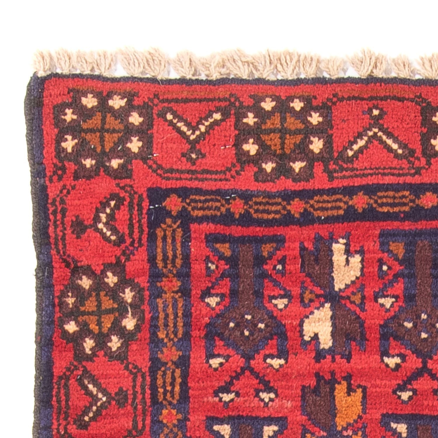 Tappeto Belutsch - 130 x 74 cm - rosso